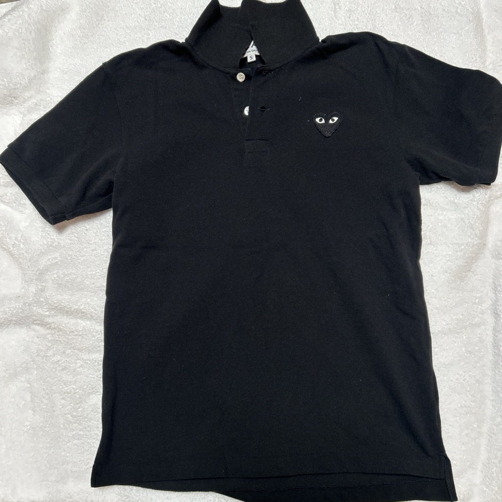 comme des garcons polo shirt